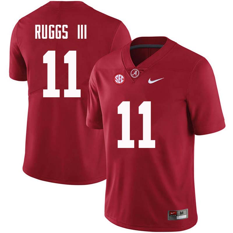 Men #11 Henry Ruggs III Alabama Crimson Tide College Football Jerseys Sale-Crimson